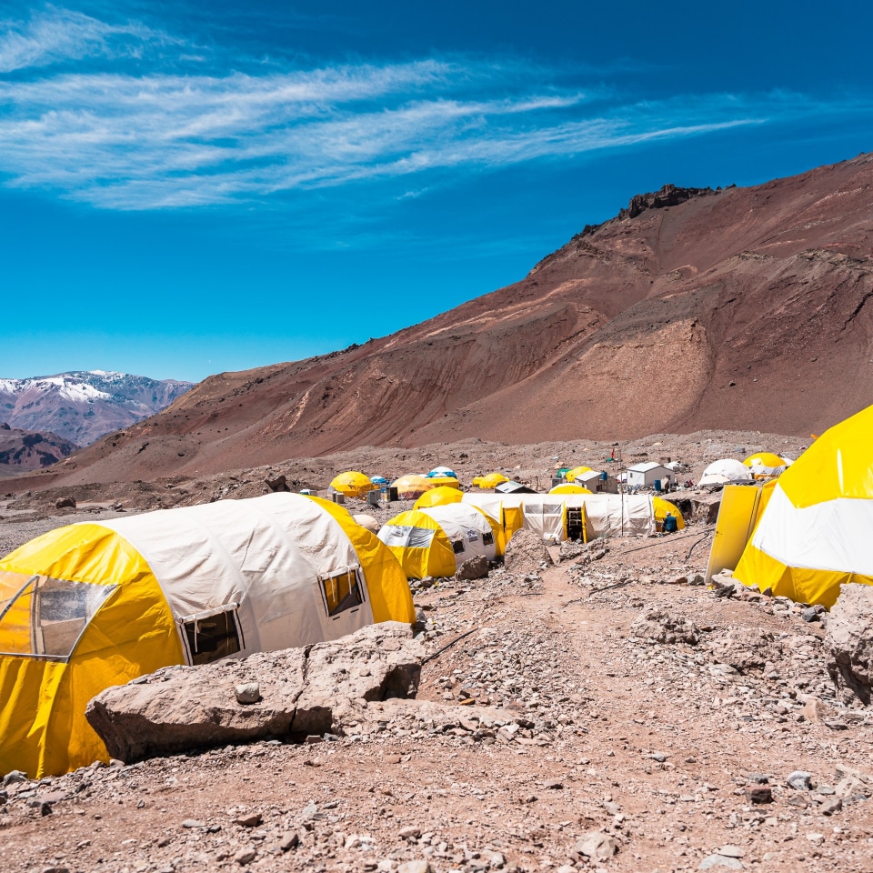 Aconcagua Besteigung per Überschreitung auf der 360°-Route